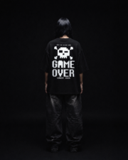 Game Over Black Oversized Tee - Image 2