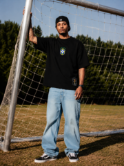 Neymar 10 Black Oversized Tee - Image 2