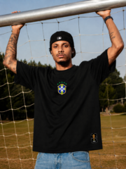 Neymar 10 Black Oversized Tee - Image 3