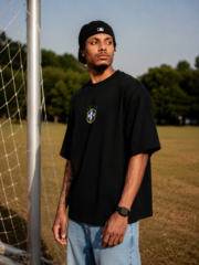 Neymar 10 Black Oversized Tee - Image 4